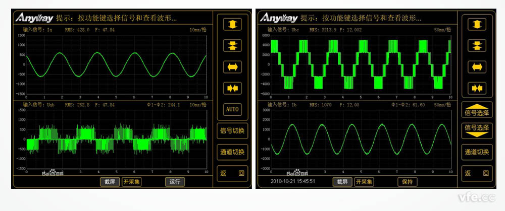 PWM波形、變頻器輸出波形