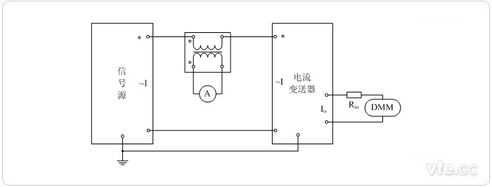 電流輸出型電流變送器(電流互感器擴展標準量程)