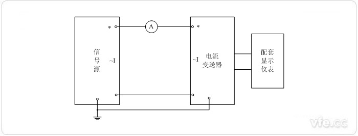 數字輸出電流變送器校準接線圖