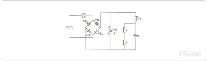 調光臺燈電路